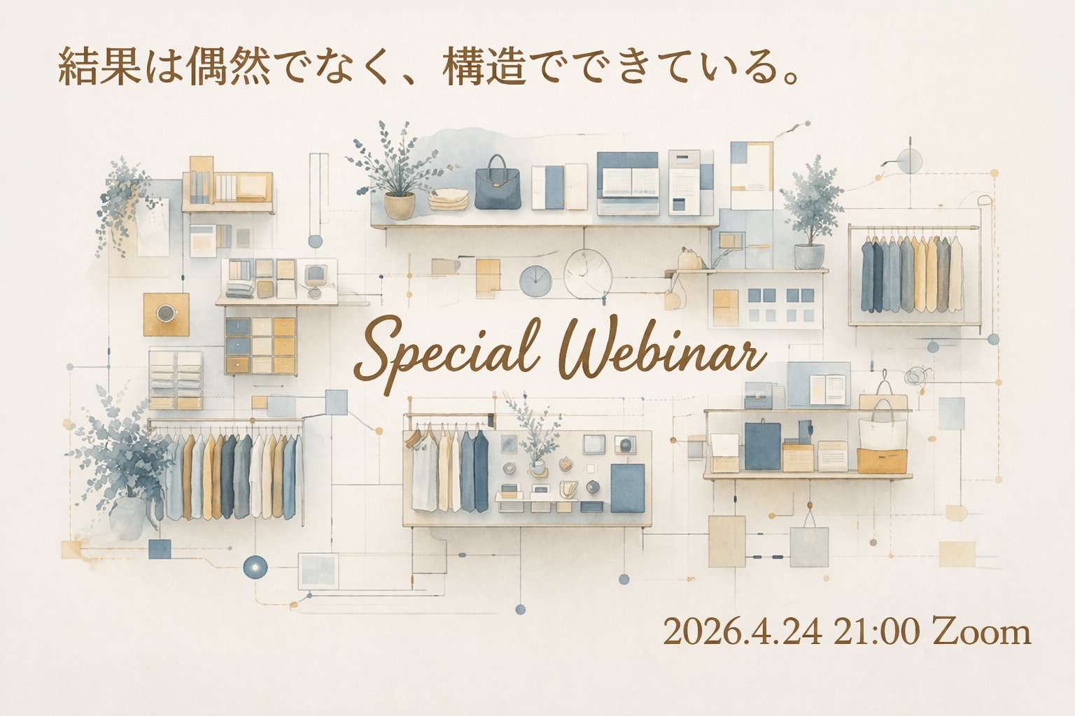 結果は偶然でなく、構造でできている Special Webinar